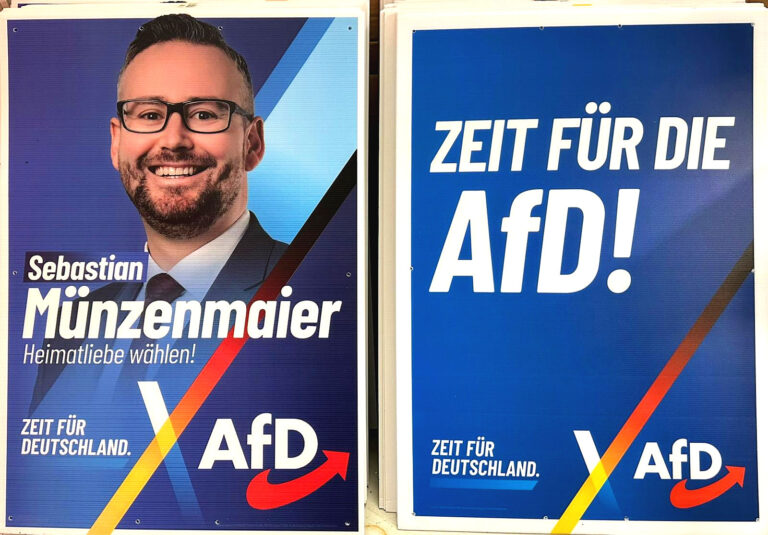 1. Plakate für die Bundestagswahl