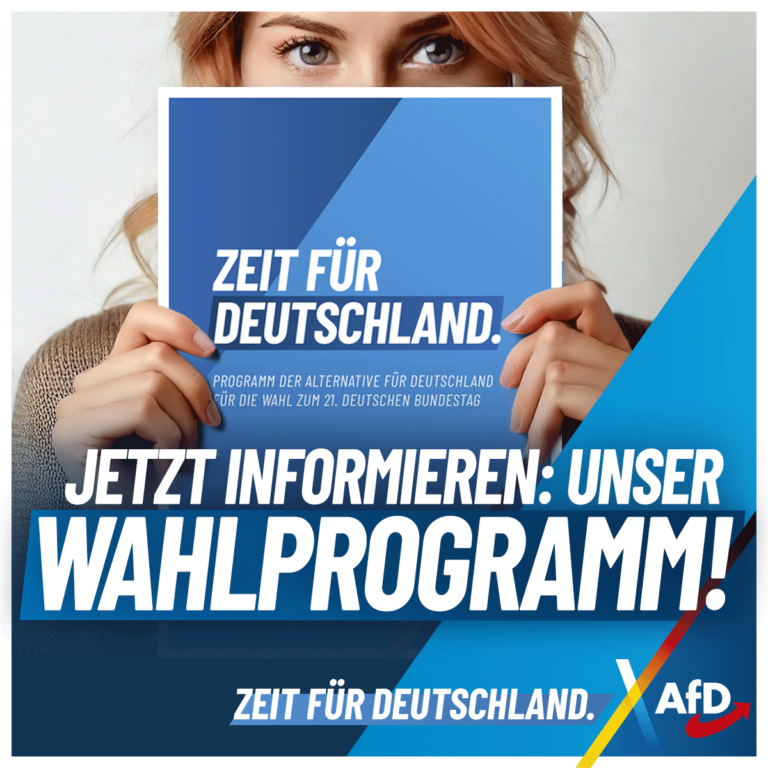 Wahlprogramm der Alternative für Deutschland!