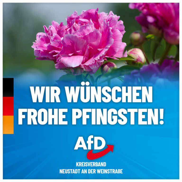 Wir wünschen frohe Pfingsten