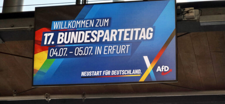 04.07.2026 – 1. Tag des Bundesparteitags der AfD in Erfurt